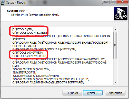 RTools Step 3